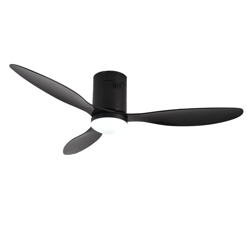 SOVE Low Floor Modern Led Ceiling Fan With Lights Simple Without Light DC Remote Control Home Fan Ventilador De Techo 220V 110V