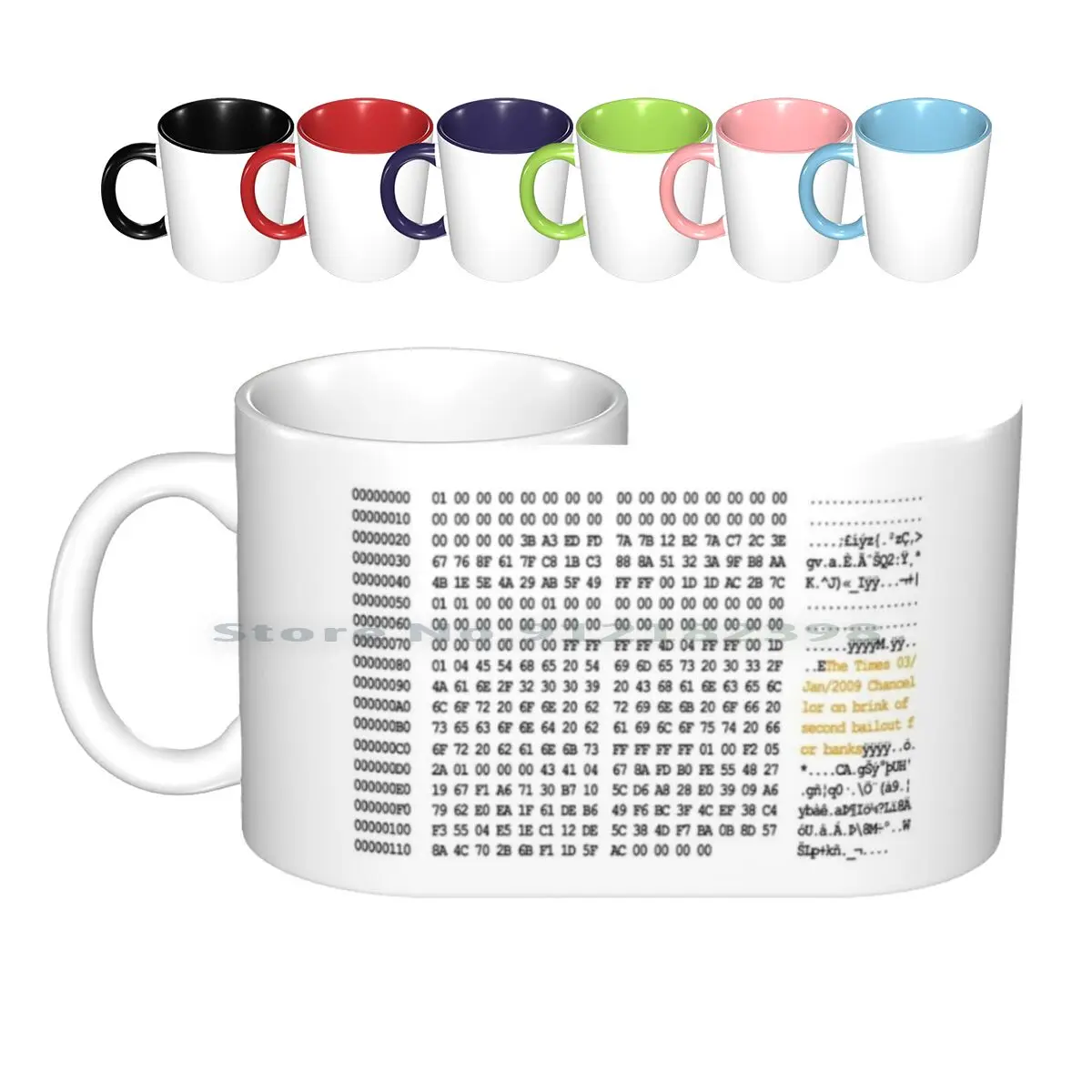 Kopie Von Bitcoin Genesis Ceramic Mugs Coffee Cups Milk Tea Mug Bitcoin Btc Satoshi Nakamoto Satoshi Digitale W ? hrung Digital