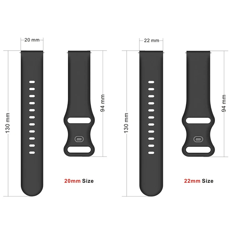 BEHUA 20 مللي متر 22 مللي متر سيليكون حزام حزام الساعات ل Xiaomi Huami Amazfit Bip/Bip S U لايت البوب استبدال سوار المعصم