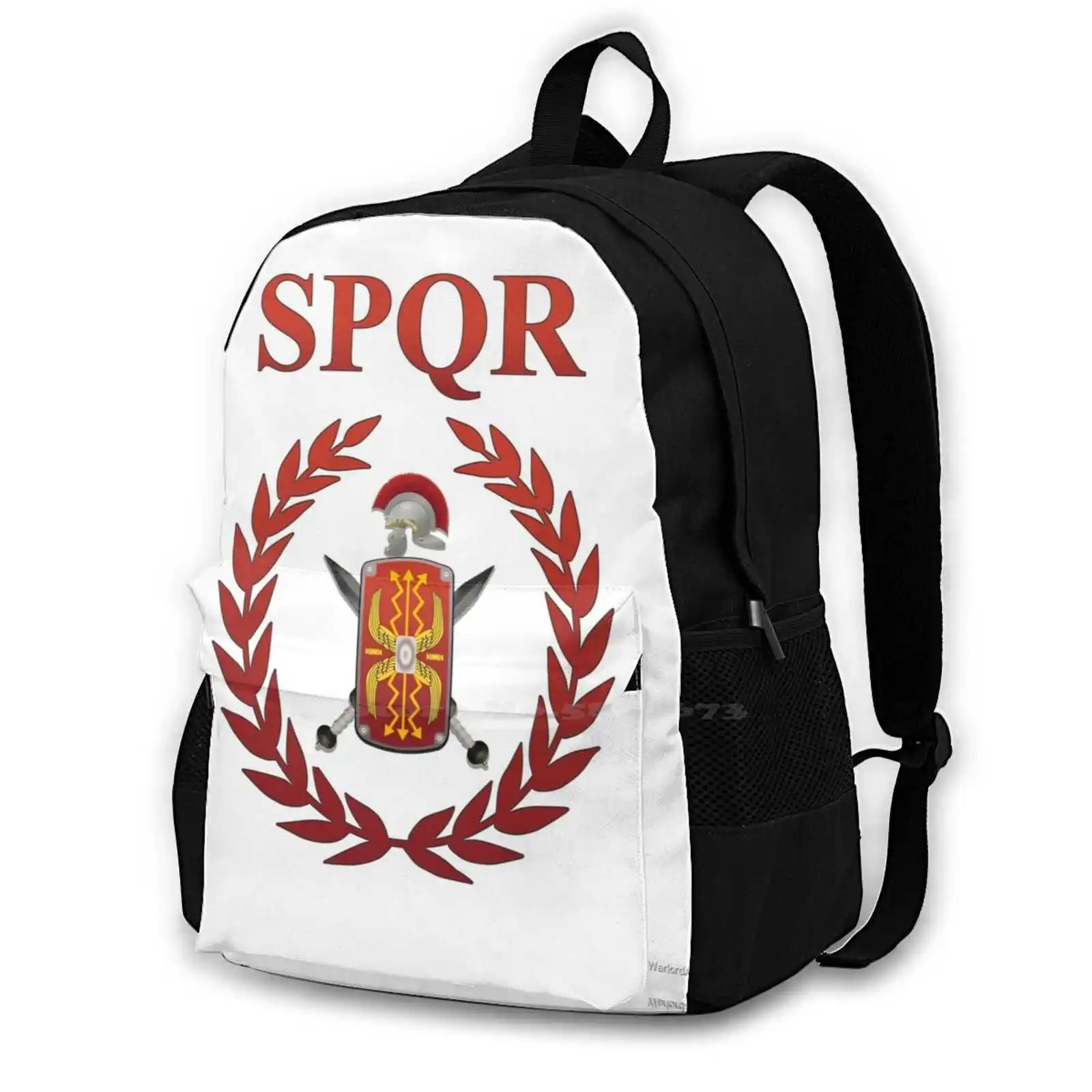 

Рюкзак Spqr с 3D-принтом римских легионов, дизайнерская Повседневная сумка с римскими легионами, синсенат и люди Цезаря