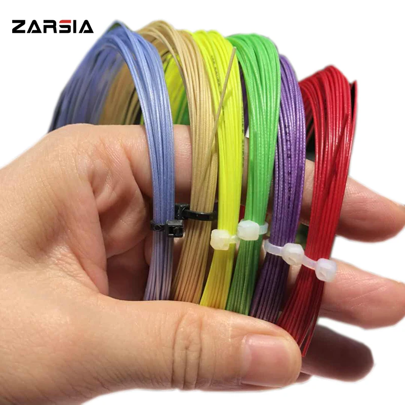 

100pcs Taiwan Bulk Badminton String training badminton racket string durable 0.70MM quality strings