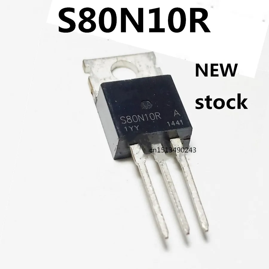 Original 5PCS/lot S80N10R 80A/100V TO-220    MOS New In stock