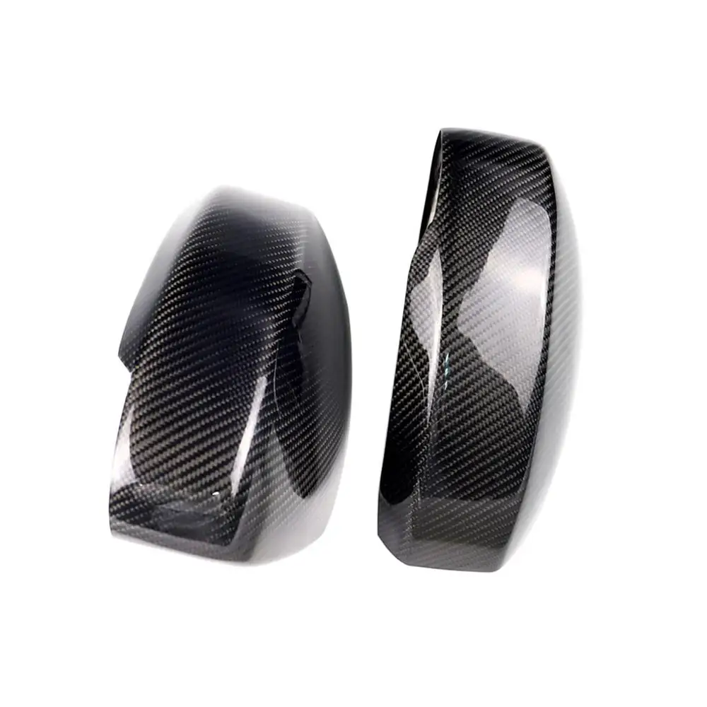 For Nissan 350Z Z33 Nismo 2003-2009 Rear View Mirror Cover Carbon Fiber Caps Auto Mirror Trim Paste On Modified Car Accessories