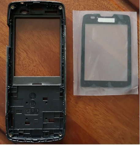 Front Housing with Glass for Philips X5500, PHIXFTOP, Original for Xenium CTX5500 Phone, Cellphone