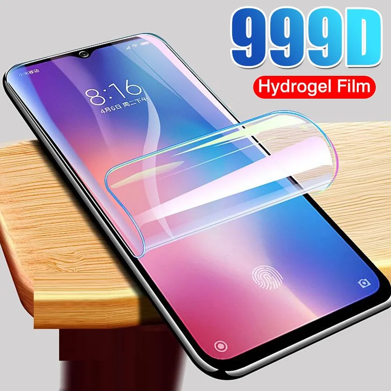 Hydrogel Film For LG Velvet G9 G8 3D Full Coverage Protective Film For LG Wing G7 ThinQ V35 V40 V50 V50S ThinQ Screen Protector