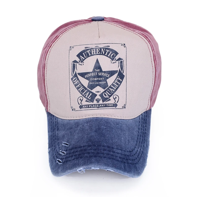 D&T 2021 New Fashion Baseball Cap Men Women Unisex Hip-Hop Style Knitted Adjustable Cotton Fabric Material Star Logo Casual Hat