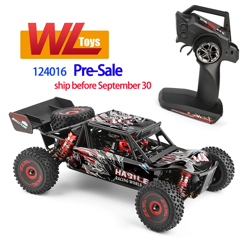 WLtoys RC Car 1:12 4WD 75km/h High-Speed Brushless Motor Off-Road 2.4G Drift Climbing RC Racing Cars Boys Toys For Kids Gifts