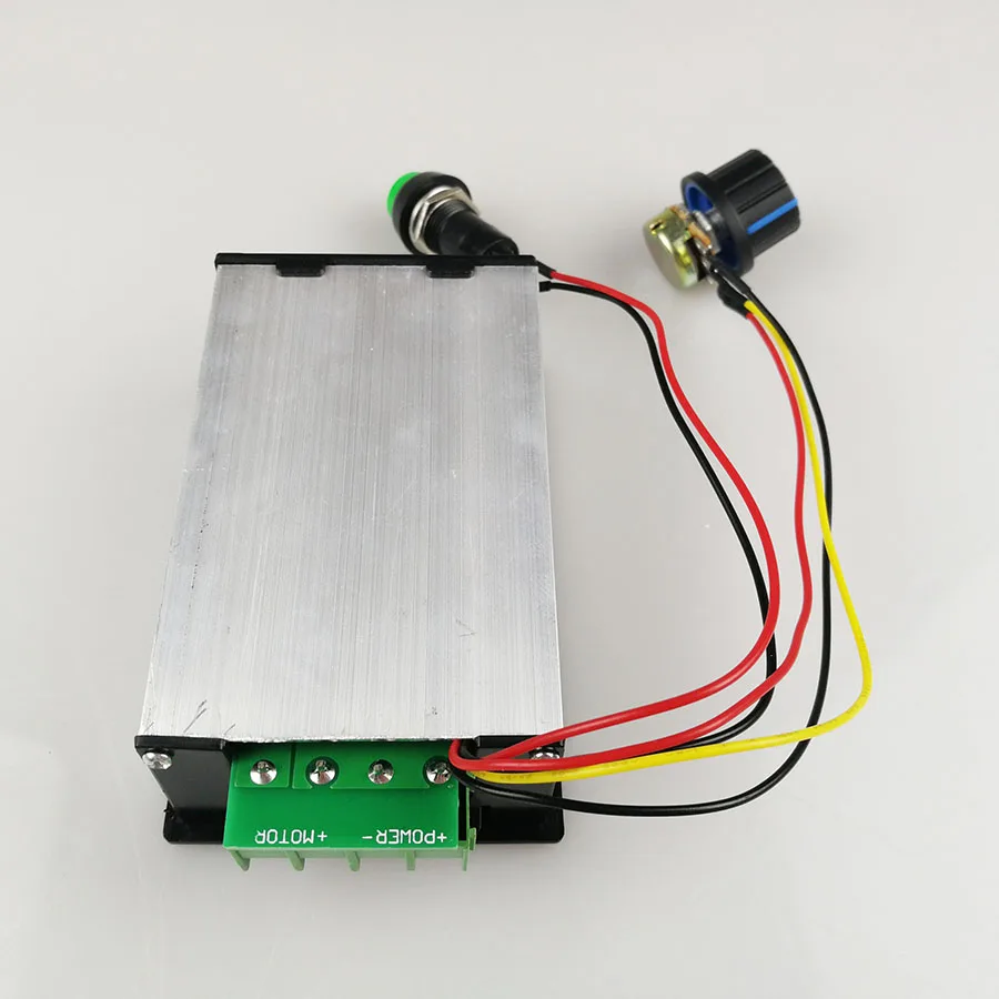 Regolatore di velocità del motore PWM 30A Display a LED digitale alimentatore cc regolabile 6V 12V 24V 48V