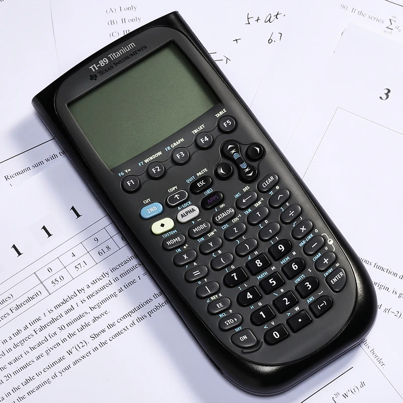 Hot SaleTexas Instruments TI 89 Titanium Graphing Calculator Large Screen Ultra-thin Portable AP Exam