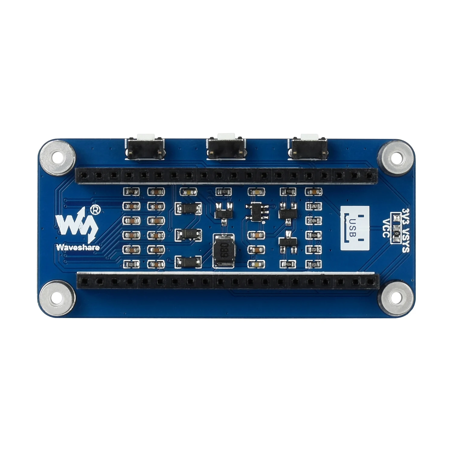 Chapéu de expansão de tela de tinta eletrônica de 7,5 polegadas e 3 cores para RPI Raspberry Pi PICO 2 W Kit inicial de placa RP2040 RP2350