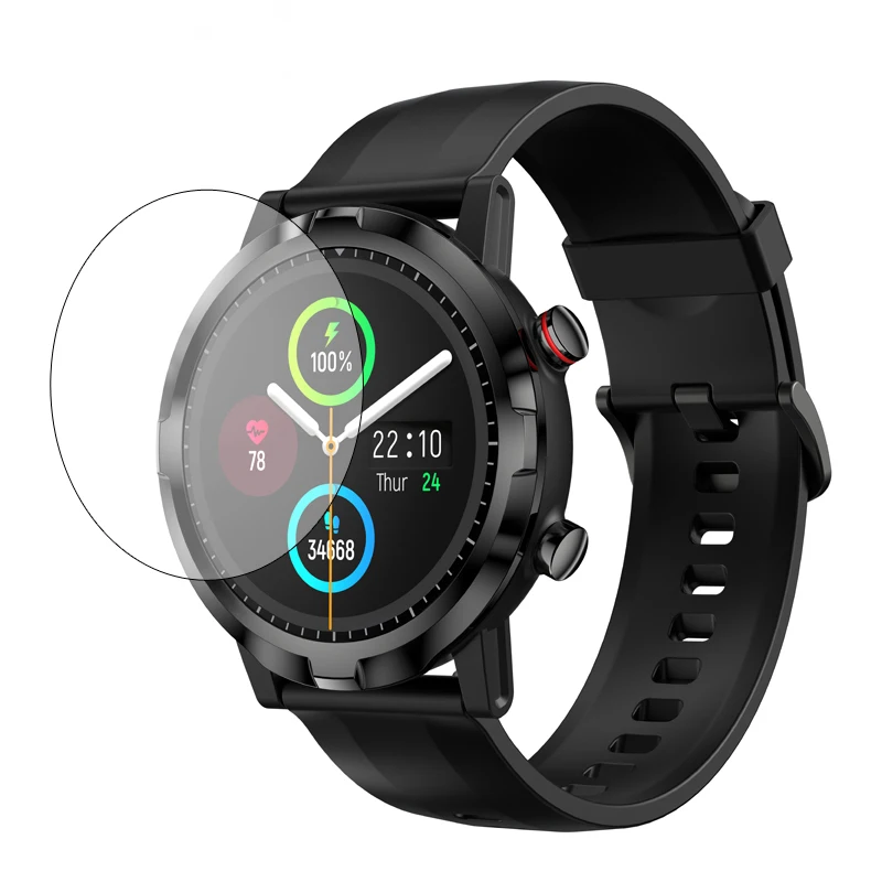 Kính Cường Lực Trong Suốt Bảo Vệ Bộ Phim Bảo Vệ Cho Xiaomi Youpin Haylou RT LS05S Thể Thao Đồng Hồ Thông Minh Smartwatch Bìa Bảo Vệ Màn Hình Bảo Vệ
