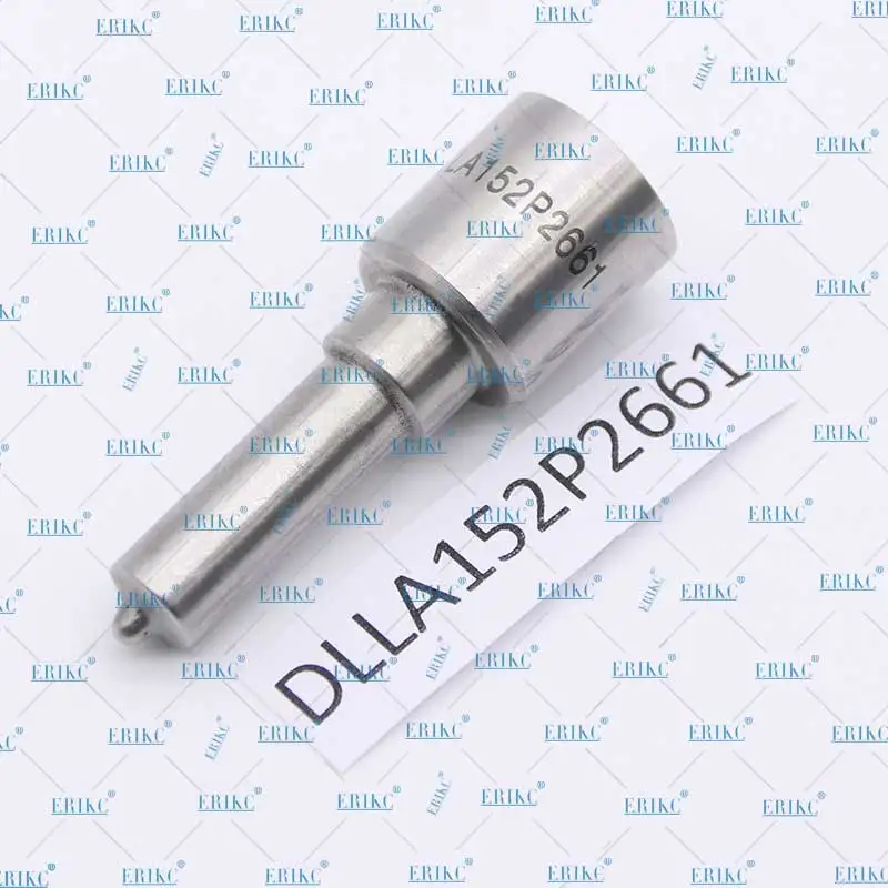 ERIKC DLLA152P2661 común inyector para riel de carril boquilla negro boquilla DLLA152P2661 OEM 0 433, 172, 661 Para Bosch 0 445, 110 de 953