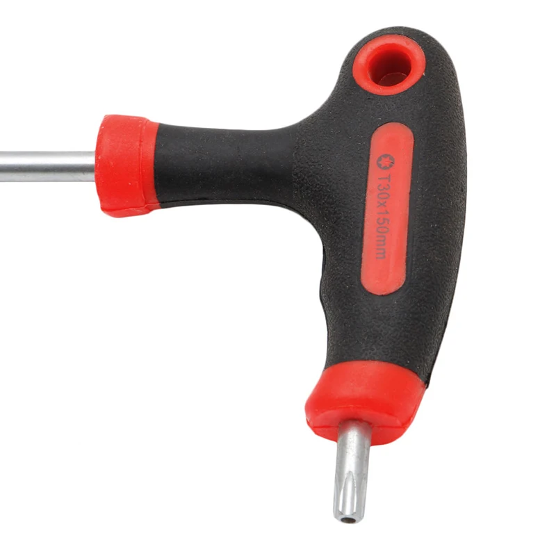 Hot t-handle Grip Torx & Hex Allen Key cacciavite strumento Driver T10/15/20/25/30/40 Drop Ship