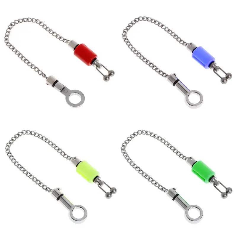 Fishing Swinger Stainless Steel Sling Chain Bite Indicator Carp Alarm Hanging Sensor Tackle Outdoor Accessories