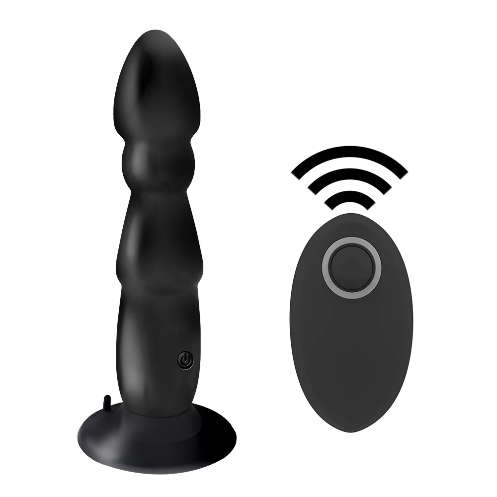 10 Speeds Wireless Remote Control Sex Toys For Men Women Large Size Strong Sucker Anal Plug Dildo Vibrator Adult Product