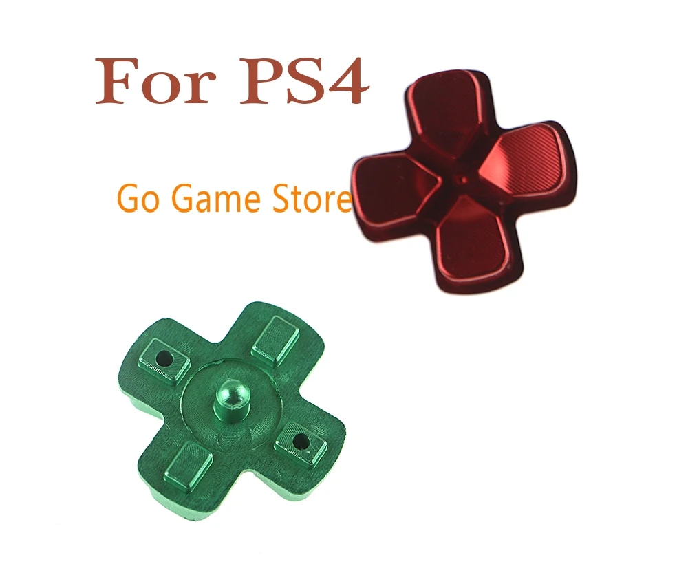 1pc for Playstation 4  Gamepad Metal Cross Button for PS4 Cross Dpad Direction Key Buttons