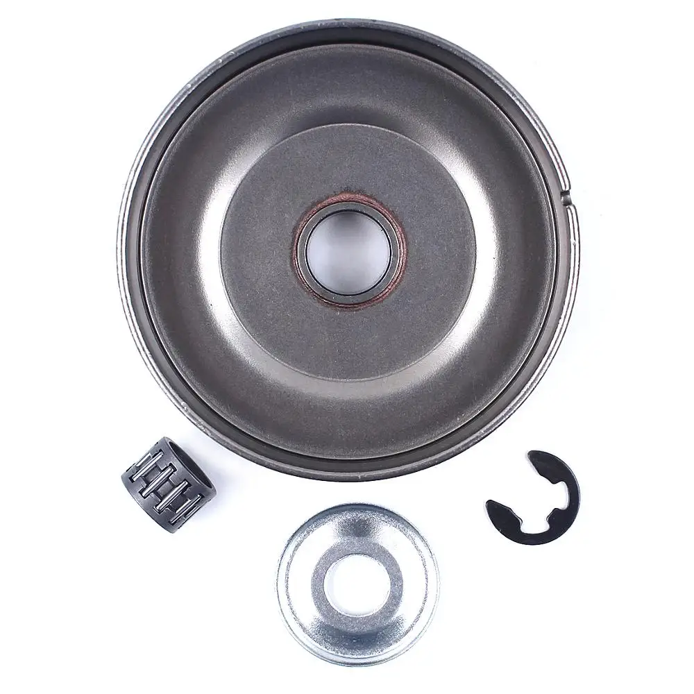 Kit de clip electrónico para arandela de piñón de tambor de embrague, paso 3/8 6T, para motosierra STIHL 017 018 021 023 025 MS170 MS180 MS210 MS230 MS250