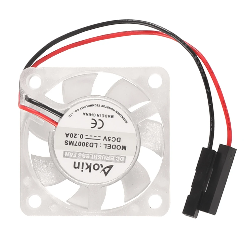4 шт., вентилятор для процессора Raspberry Pi, 30x30x7 мм, 3007 в, 5 В