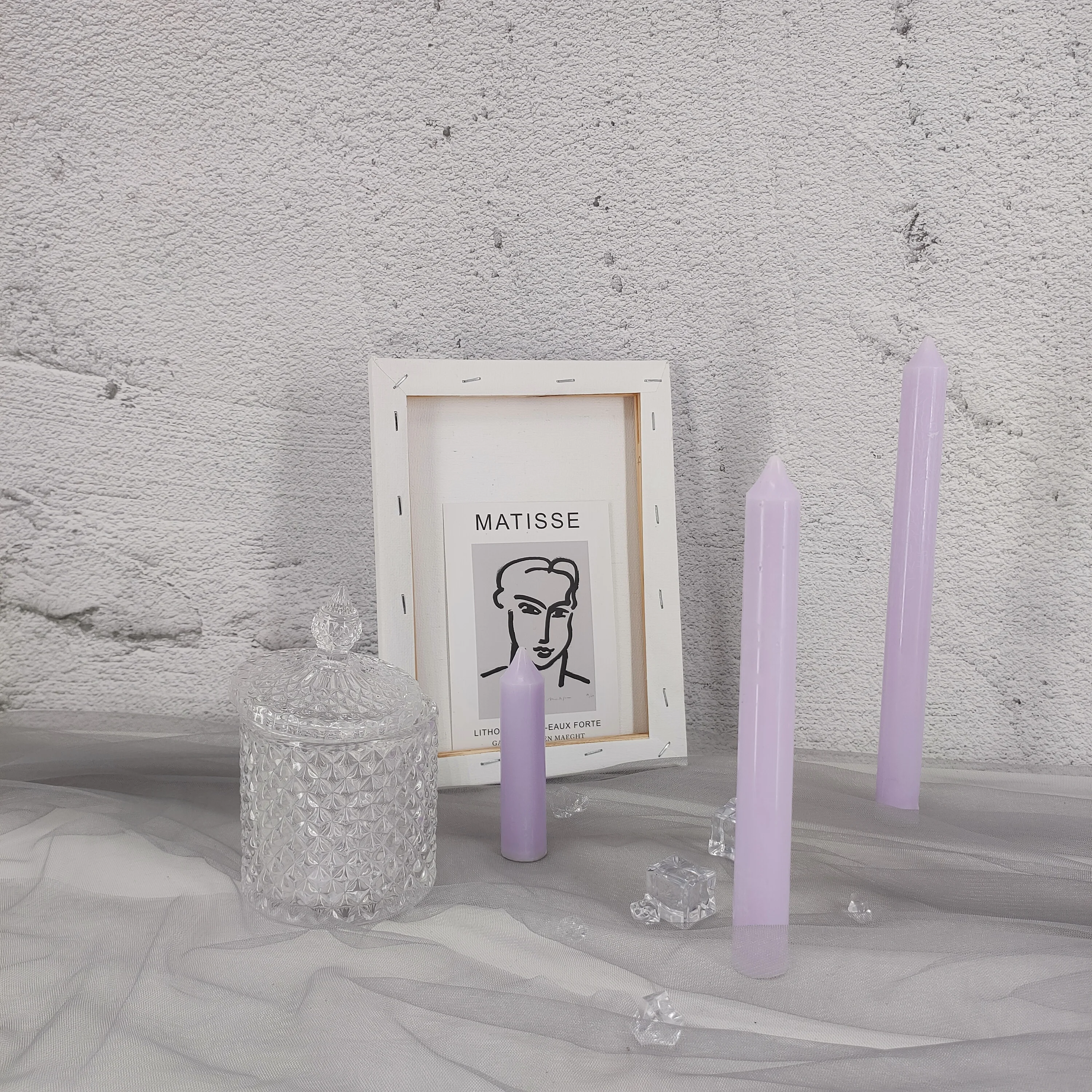 Long Pole Candle Mold Plastic Candle Mold Handmade Diy Craft Clay Candle Making