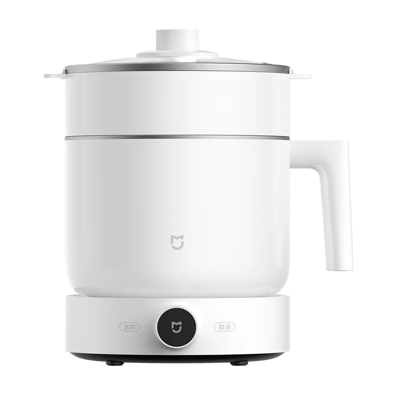Xiaomi mijia inteligente multifuncional panela de cozinha 1.5l máquina de cozinha elétrica doméstica única camada panela quente trabalhar com mi casa app