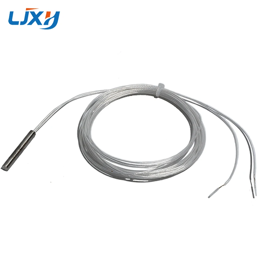 LJXH PT100 Temperature Sensor Platinum Resistance Core RTD 4*30mm Waterproof Temp Probe Platinum Thermal Resistor