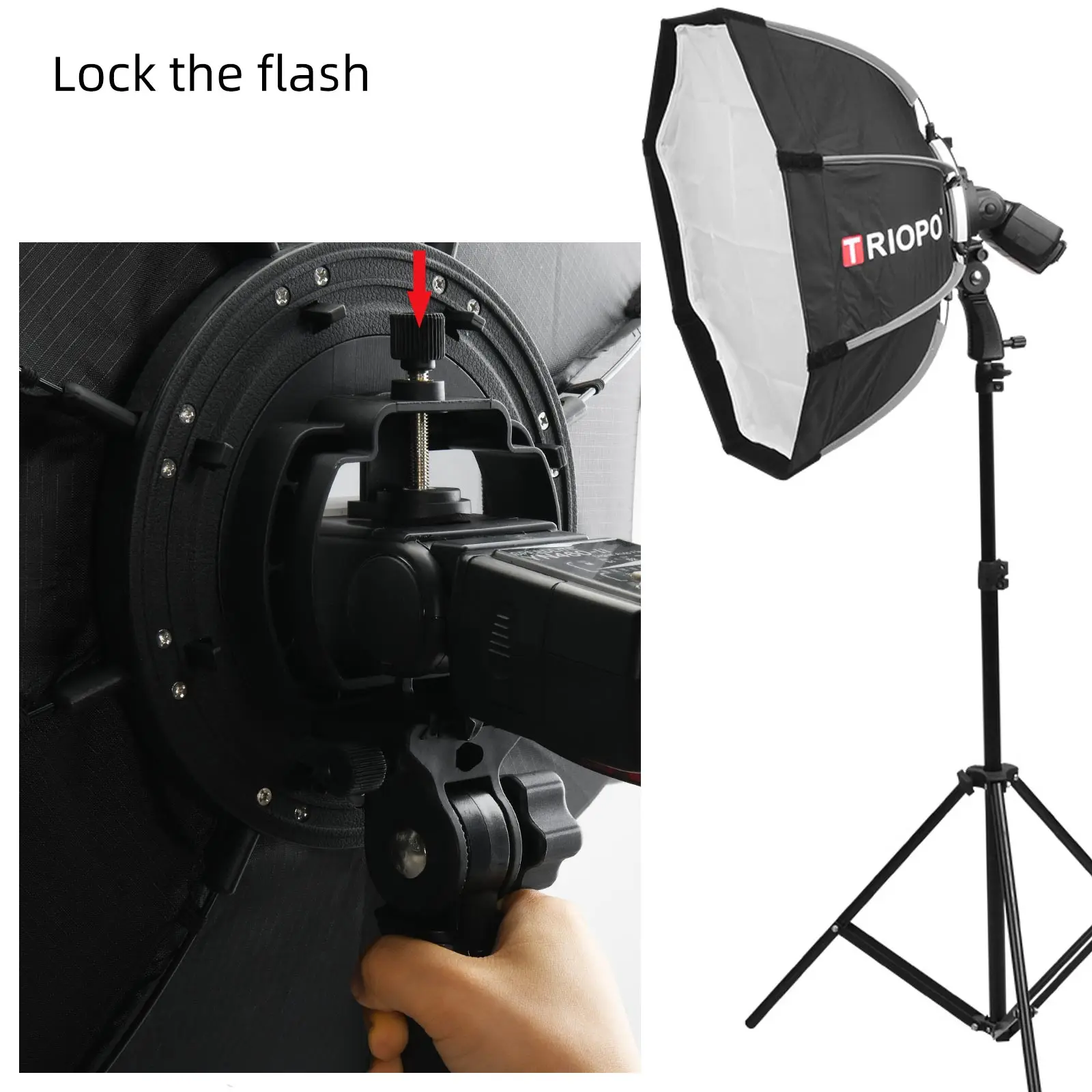 Triopo Softbox 55 65 90cm 120cm  Octagon Umbrella Softboxes Photography  Honeycomb Grid Outdoor Flash Soft Box  for Canon Godox