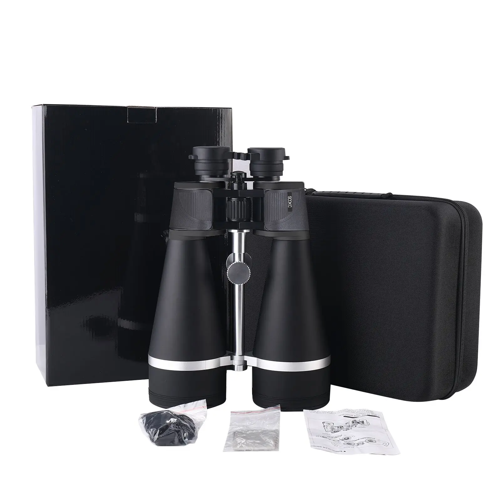 Imagem -06 - Scokc Binóculos 15x80 15x70 25x70 hd Lll Visão Noturna Binocular Lente Objetiva Bak4 Vidro ao ar Livre Lua Observação de Pássaros Telescópio