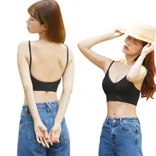 Women’s Push Up Bandeau Crop Top #3