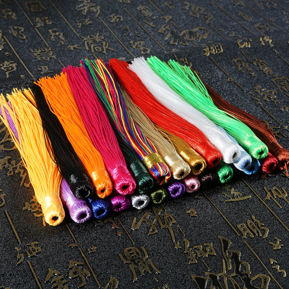 1pcs 12cm Multicolor Cotton Silk Tassel Mixed Tassel Hanging For DIY Crafts Curtain Tassels Decoration Jewelry Accessories