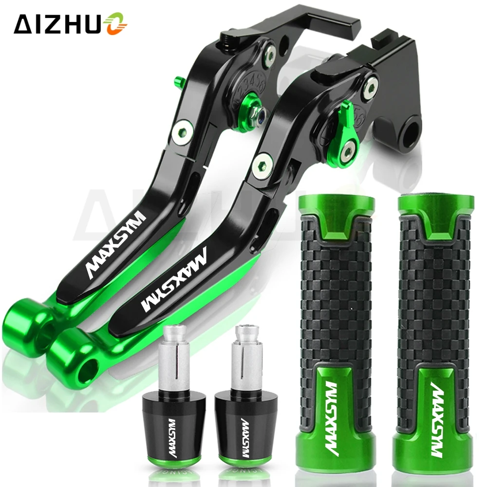 Motorcycle FOR SYM MAXSYM 400i 600i MAX 400 600  ALLYEARE CNC Brake Clutch Levers Handlebar Handle Bar Hand Grips Ends Handbrake