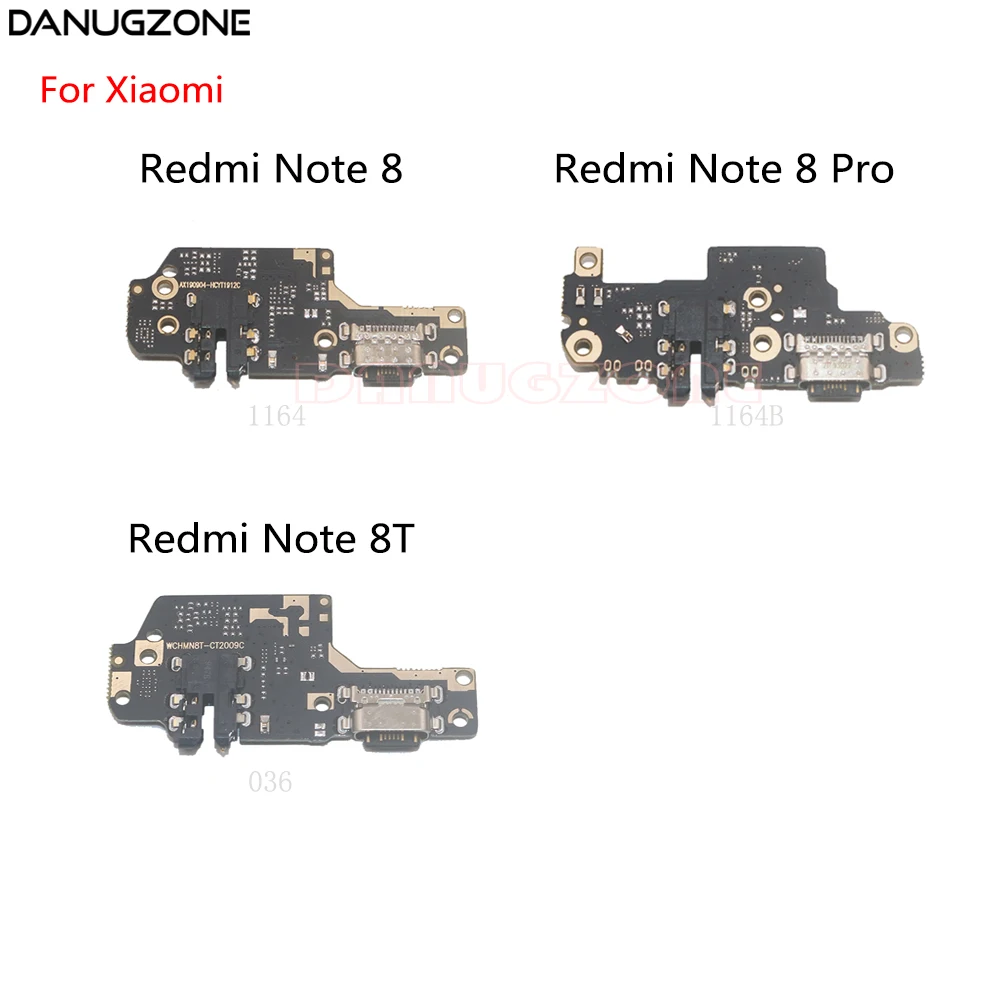 USB Charging Dock Port Socket Jack Plug Connector Charge Board Flex Cable For Xiaomi Redmi NOTE 8T 8 / NOTE 8 PRO