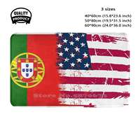 Portuguese American Soft Cushion Home Carpet Door Mat Car Rug American Portugal Portuguese Azores Azorean