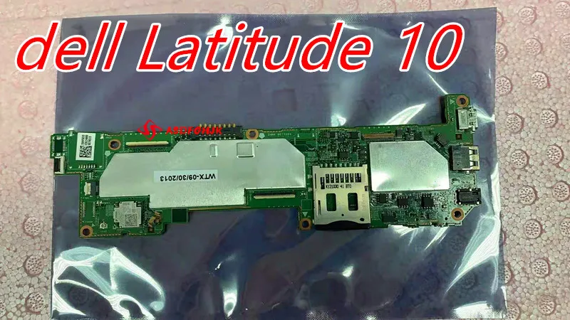 CN-026MMV 026MMV 26MMV FOR DELL Latitude 10 TABLE Motherboard With CPU AND RAM AND SSD DLP10 MB 47FY4   100% Perfect Work
