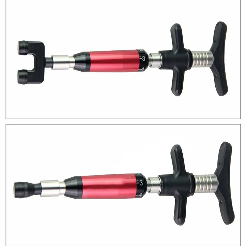 Ручной коррекционный пистолет для позвоночника Массажный пистолет FZK-R02, пистолет для акупунктуры и фиксации кости, 6-позиционная прочность 50Н-300Н