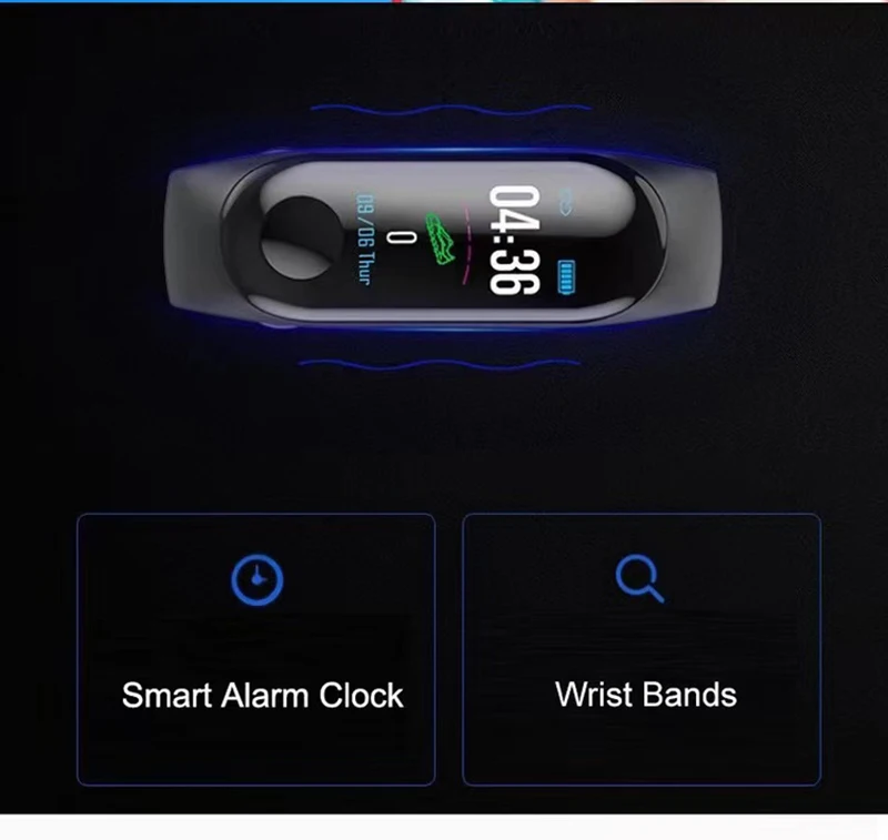 Esporte m3 relógio inteligente smartwatch pulseira m3 pro pulseira inteligente para mulheres monitor de pressão arterial inteligente crianças