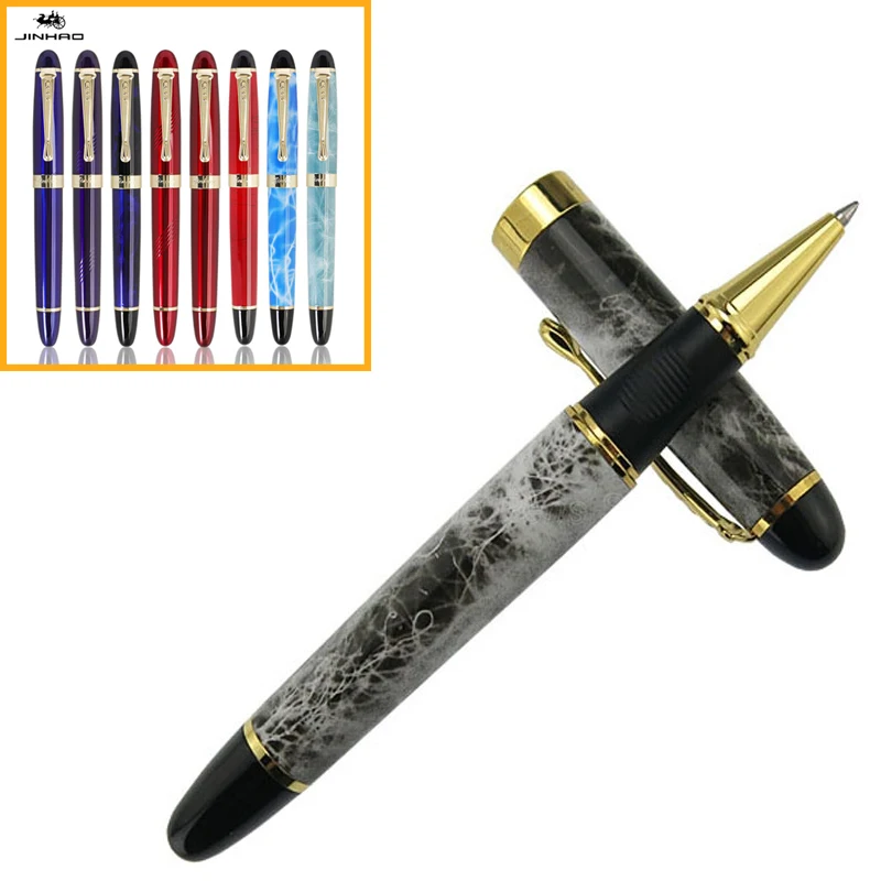 Jinhao X450 Luxury Golden Clip Full Metal Multicolor Supplies Writing Stationery For Business Rollerball Pen