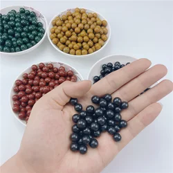 1000pcs Slingshot Practice Ammo Hard Mud Ball 9-10mm Outdoor Hunting Dedicated Slingshot Smooth Surface High Temperature
