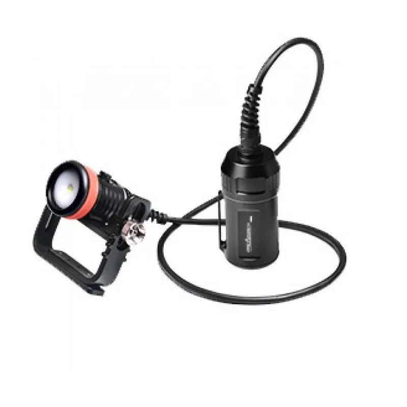 ORCA D620V Primary Canister Video Light CREE LED 2700-Lumen Scuba Diving Light 150-Meter Waterproof Search Night Tech Dive