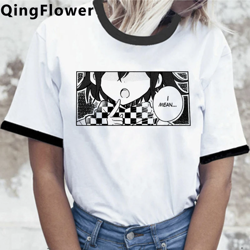 Harajuku Ouma Kokichi T Shirt Danganronpa Kawaii Funny T-shirt Cute Anime Aesthetic Men Tshirt Mikan Tsumiki Tees Harajuku Male