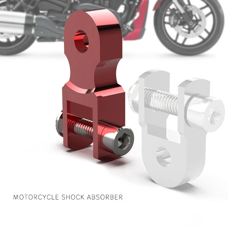 Extensor de amortiguador para motocicleta, elevador de suspensión de extensión de altura para Scooter, piezas de sustitución para motocicleta