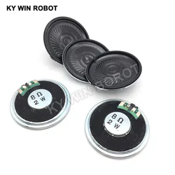 5 pz/lotto Nuovo Ultra-sottile altoparlante 8 ohm 2 watt 2 W 8R speaker Diametro 40 MM 4 CM spessore 5 MM