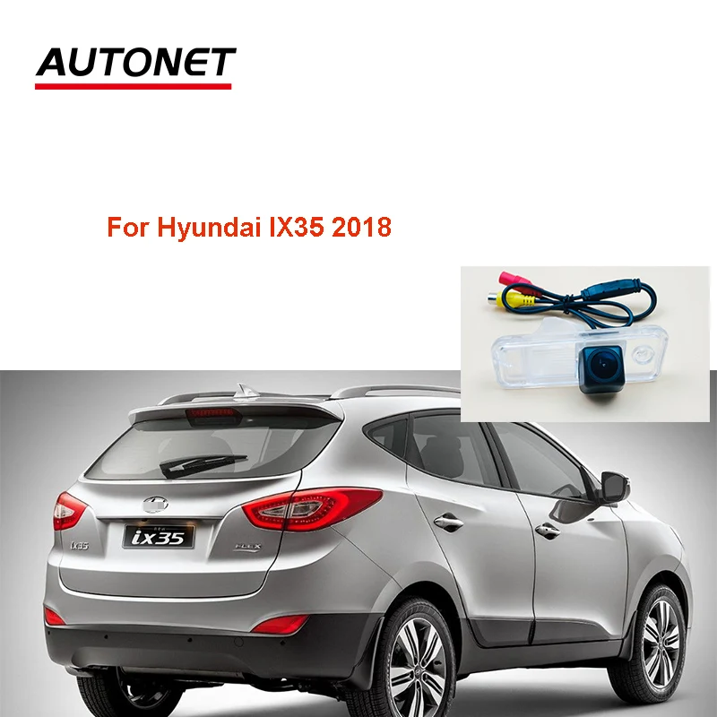 

Autonet Rear view camera For Hyundai IX35 2018 AHD/CVBS cam/night view backup rear camera/ license plate camera/AHD rear camera