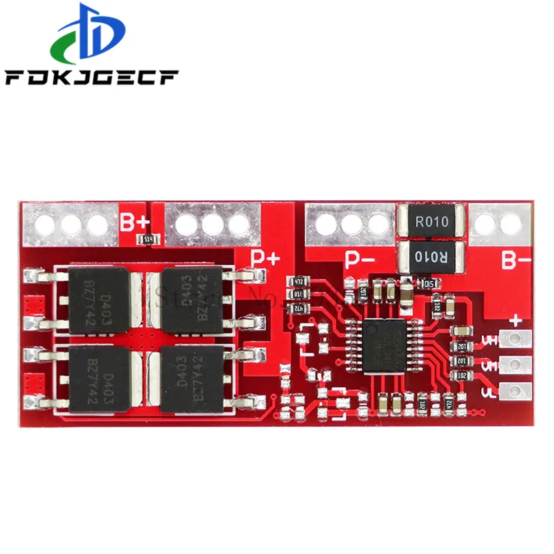 3S 30A Max 12.6V Li-ion Lithium Battery 18650 Charger Board PCB BMS Module Short Circuit Overcharge Overcurrent Protection