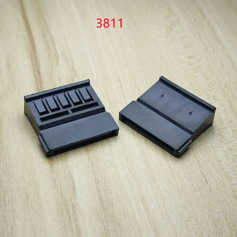 Pin Type 3811-Sata Pc Computer Atx Harde Schijf Power Connectors Plastic Shell Vrouwelijke Behuizing