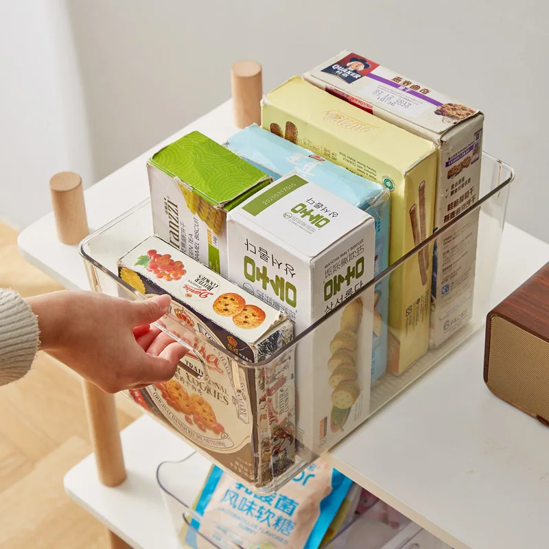 Book Storage Box Desktop Book Storage & Sorting Box Book Basket Children's Picture Book Student Acrylic Storage Box Storage Box