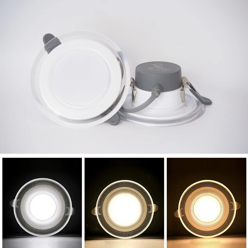 LED Recessed Downlights Ceiling Spot Lamp 3000K/4000K/6000K 5W  220V Living Room Kitchen LED Spot Lighting