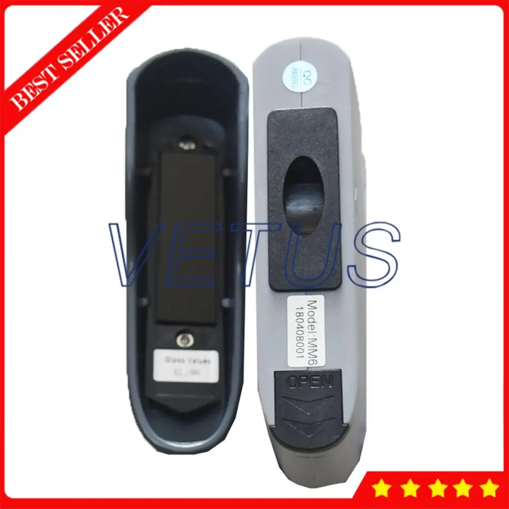 عالية الدقة لمعان متر مع 0 ~ 199.9GU 200 ~ 1999GU المدى التحويل التلقائي سطح تنظيف Glossmeter MM6