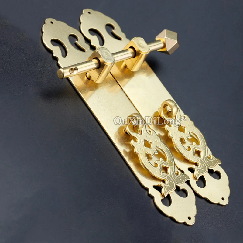 

Retro 2Pairs Antique Brass Wood Furniture Door Handles Cupboard Wardrobe Kitchen Closet Dresser Cabinet Door Pulls Handles+Pins