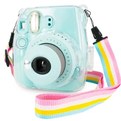 Plastic Protective Case Digital Camera Bag Replacement for Fujifilm Instax Mini 8/8+/9 Clear Protector Pouch