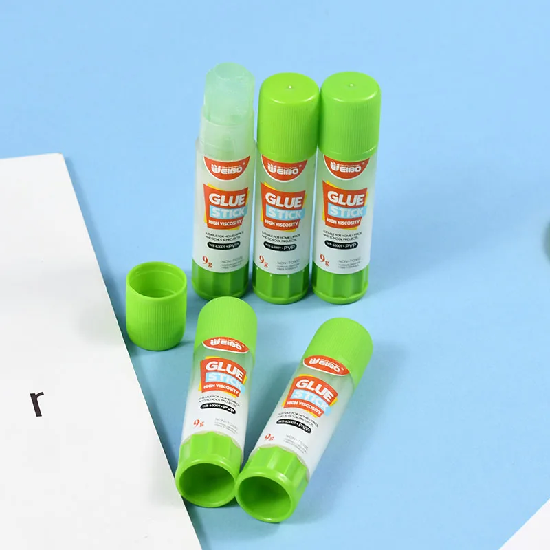 63009-5 Solid Glue Sticks 9g Adhesive Stick Solid Glue for School Home Use Glue School Glue
